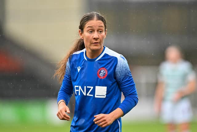 Louise Mason's side have now picked up seven points out of a possible nine in their last three games. Credit: Malcolm Mackenzie