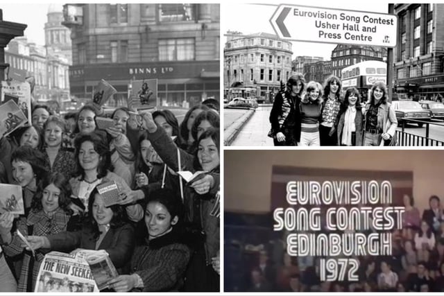 Take a look through our photo gallery for a nostaligic trip back to when Eurovision came to Edinburgh in 1972.