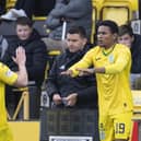 Demi Mitchell replaced Lewis Stevenson against Livingston as he made his comeback from injury after nearly three months on the sidelines