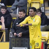 Demi Mitchell replaced Lewis Stevenson against Livingston as he made his comeback from injury after nearly three months on the sidelines