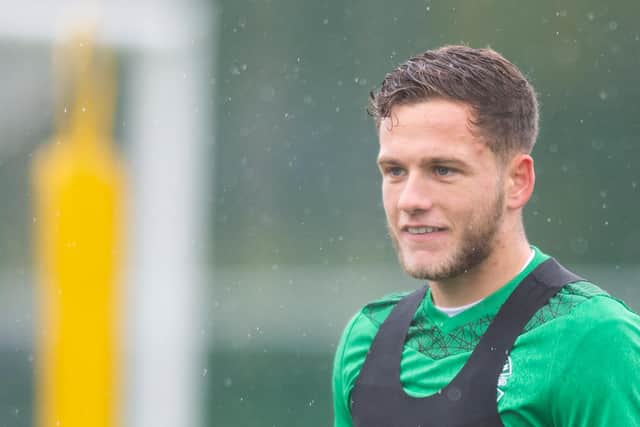 Jamie Gullan has forced his way back into the Hibs first team after coming close to departing Easter Road