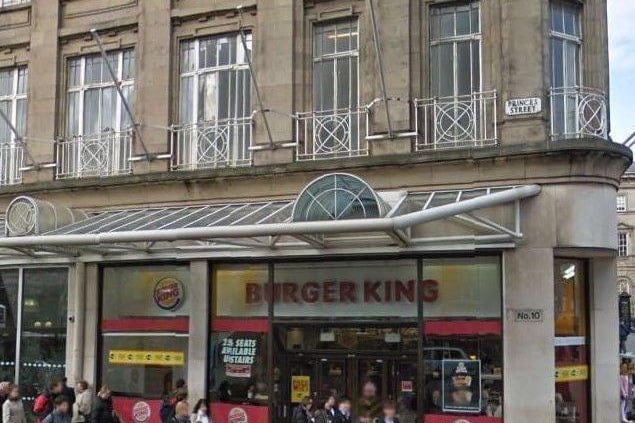 First a Wimpy, then a Burger King, it vanished from Princes Street in March 2011, to make way for the new Apple store, but returned to Princes Street to a much smaller venue in recent years at the old Ann Summers outlet near Primark and Gap