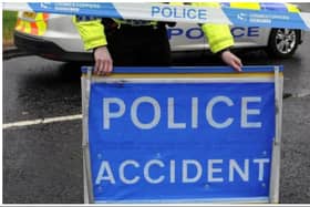 A 44-year-old woman has been rushed to hospital after a four-vehicle crash in Edinburgh.
