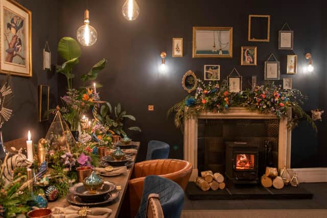 Corvisel House, winner of Scotland's Christmas Home of The Year 2021. Photo Credit : BBC Scotland / Kirsty Anderson