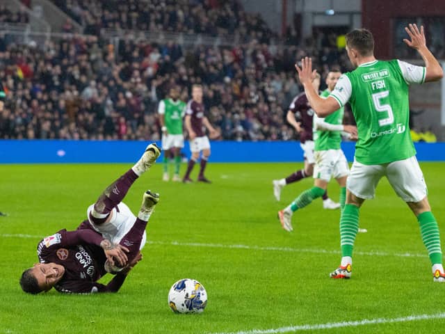 Hearts and Hibs have had their share of penalty incidents.