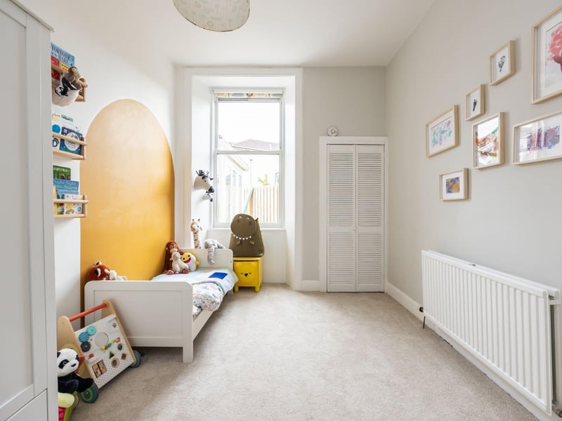 Bedroom two is a good sized double with an inbuilt storage cabinet and space for free standing furniture.