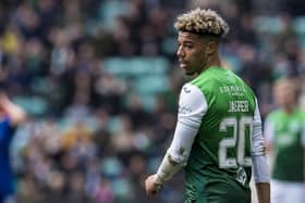 Sylvester Jasper won't be returning to Easter Road when his loan period expires