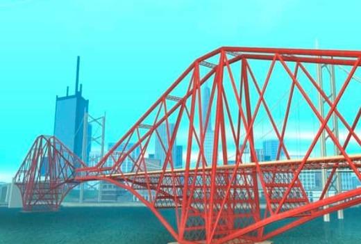 Do you recognise the Kincaid Bridge in GTA: San Andreas? Seems familiar...