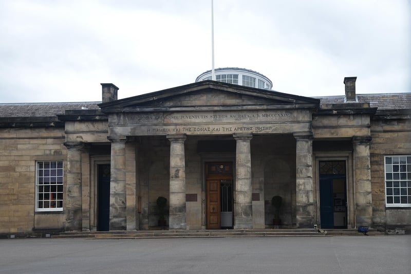The senior school of Edinburgh Academy was established in 1824 and stands proudly on Henderson Row. The handsome portico which forms entrance is a testament to the popularity of neoclassical architecture in Edinburgh at the time it was built.