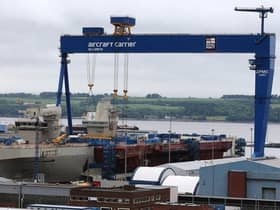 Babcock could relocate its shipyard at Rosyth to England within a few years if it is not welcome in an independent Scotland