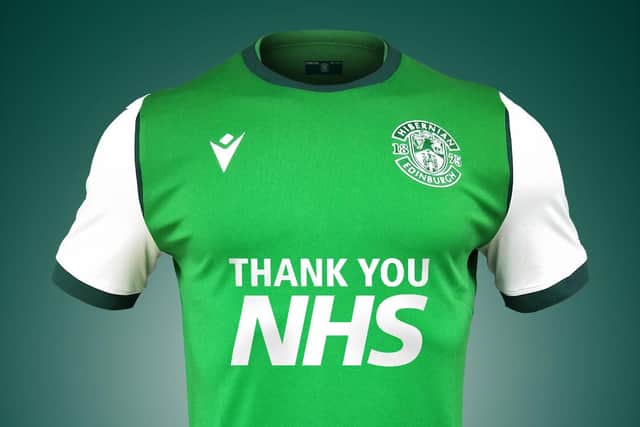Hibs fans are delighted with their club's decision. Picture: SNS