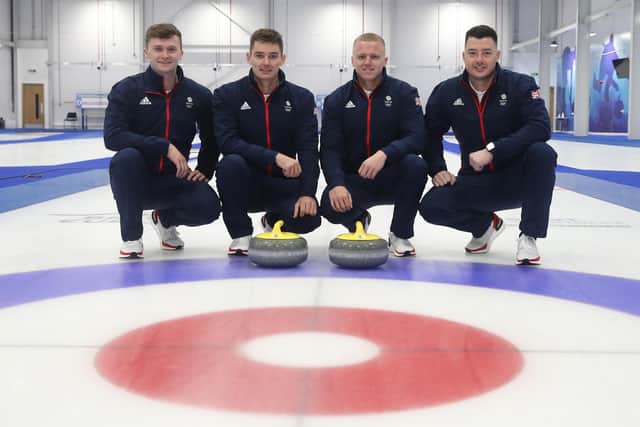 Mouat, Grant Hardie, Bobby Lammie and  Hammy McMillan - the fab four who're Beijing-bound