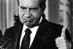 Ex-US president Richard Nixon admitted his complicity in the Watergate affair in 1974