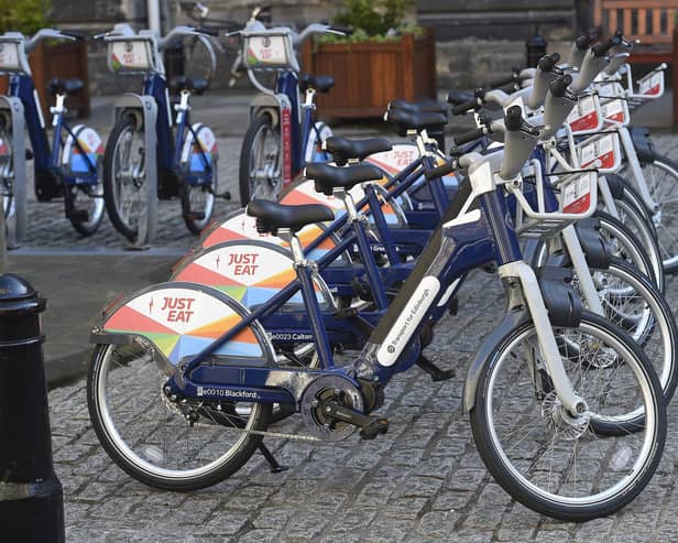 The previous cycle hire scheme ran from 2018 until 2021 but came to an end when Serco said it would not renew the contract.  Picture: Greg Macvean.