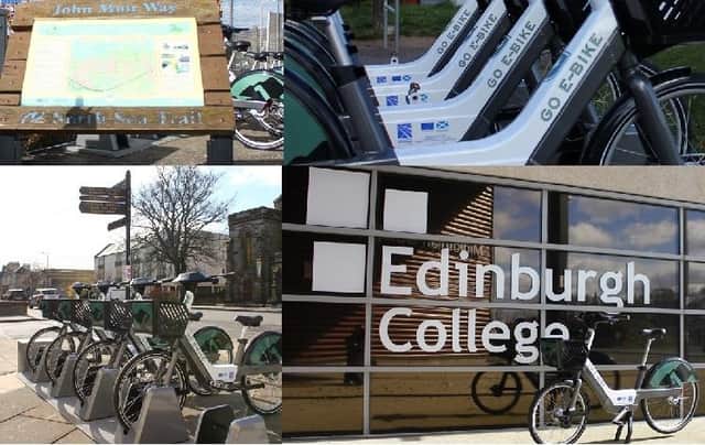 The Midlothian and East Lothian e-bike scheme.