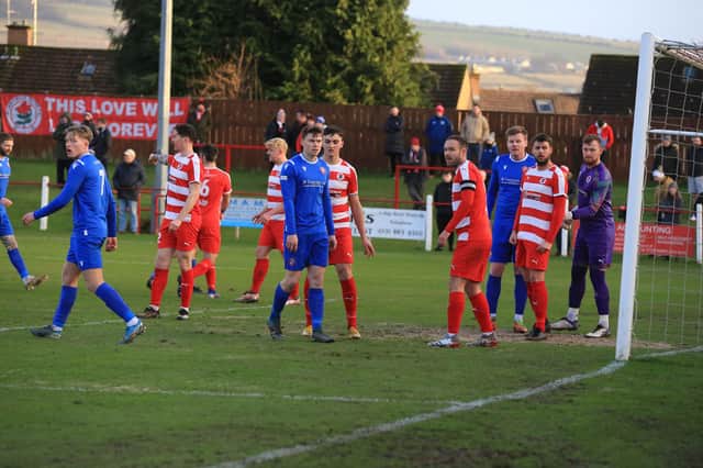 Honours were even between Bonnyrigg and Spartans. Picture: Joe Gilhooley LRPS