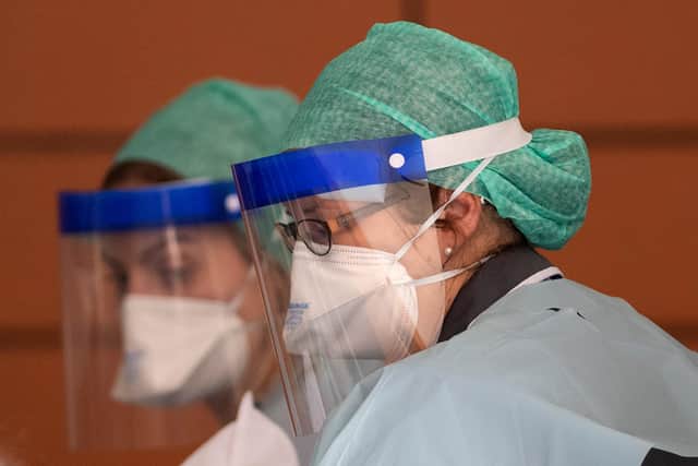The Covid pandemic created a huge demand for PPE for NHS workers (Picture: Justin Setterfield/Getty Images)