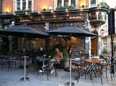 Pubs will be able to serve customers outside in England from today