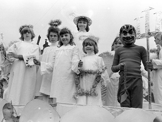 Can you spot any familiar faces in this picture? 
Were you an angel, or the little devil?