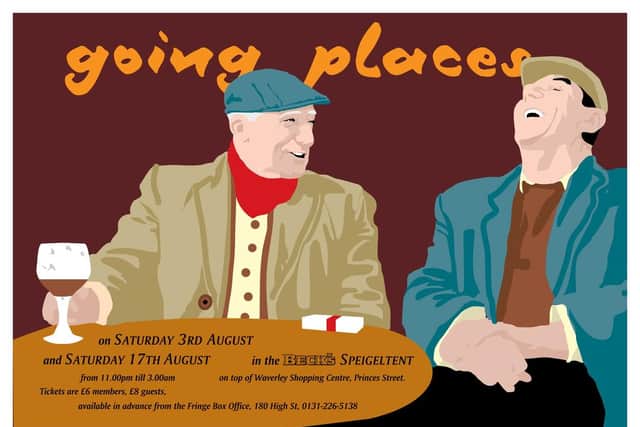 Going Places club poster by Fred Deakin