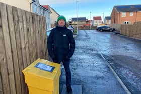 Haddington residents furious as grit bins removal sees them forced to walk through construction site on frosty days