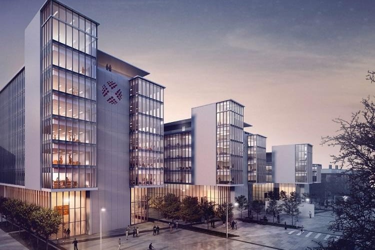 The £1 billion Health Innovation District in Little France is currently in the pre-planning phase and aims to transform 61 acres of land with commercial laboratory and office space, along with hotels, housing, shops and leisure facilities.