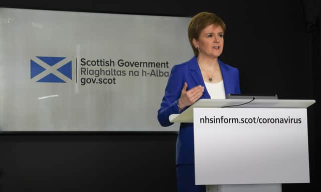 Nicola Sturgeon confirmed the new death toll at a briefing today.