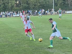 Paul Hanlon in action for Hibs B against Brechin City in the SPFL Trust Trophy. Picture: Phil Johnson