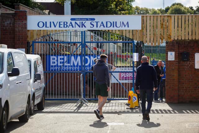 Olivebank Stadium home of Musselburgh