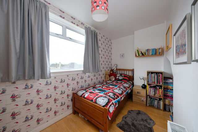 One of the smaller bedrooms in the property, perfect for a kid's room.