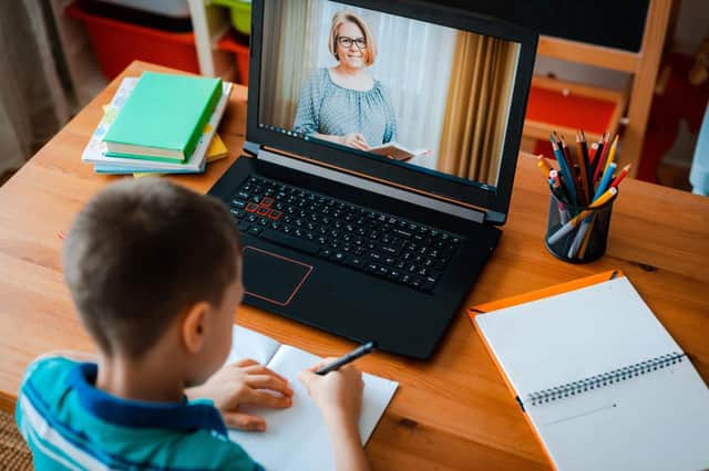 One problem with video conferencing is that it is quite easy to move the camera around the house, as Hayley Matthews discovered (Photo: Shutterstock)
