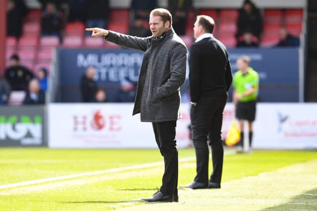 Hearts boss Robbie Neilson saw his side draw 1-1 with Ross County on Saturday. Picture: SNS