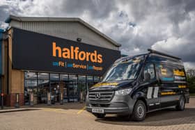 Halfords retail sales jumped 14.6 per cent on a like-for-like basis, helped by a 54 per cent surge for bikes, while its Autocentres car servicing and repair chain enjoyed a 9.7 per cent hike. Picture: Tim Andrew/Halfords