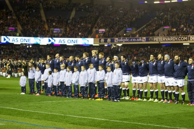 Hayley Matthews' son Harris is to be a mascot for the Scotland-Australia game at Murrayfield (Picture: Jeff Holmes/PA Wire)
