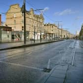 Leith Walk has temporary restrictions while trams works being completed