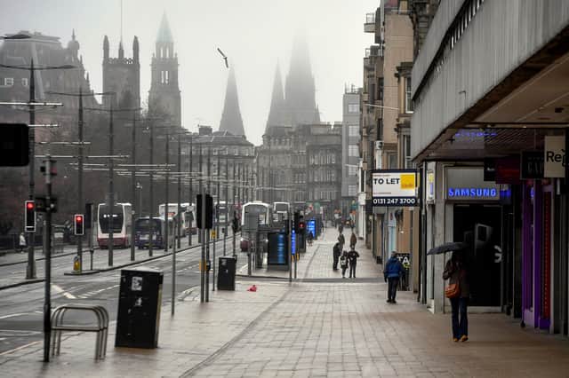 Lockdown saw many start working from home and more high-quality offices are needed in Edinburgh's city centre to entice people back (Picture: Andy Buchanan/AFP via Getty Images)