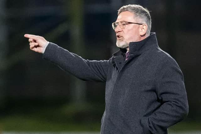 Craig Levein last managed in October 2019 as Hearts lost to St Johnstone at McDiarmid Park. Picture: SNS