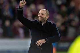 Hearts head coach Robbie Neilson was under immense pressure in 2021 but kept his job and repaid the club with success on the park. Picture: SNS