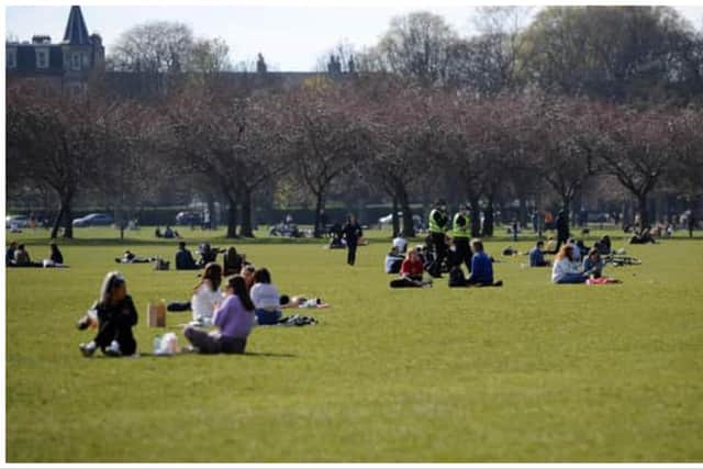 Edinburgh will see three days of sunshine, beginning on Tuesday (April 18).