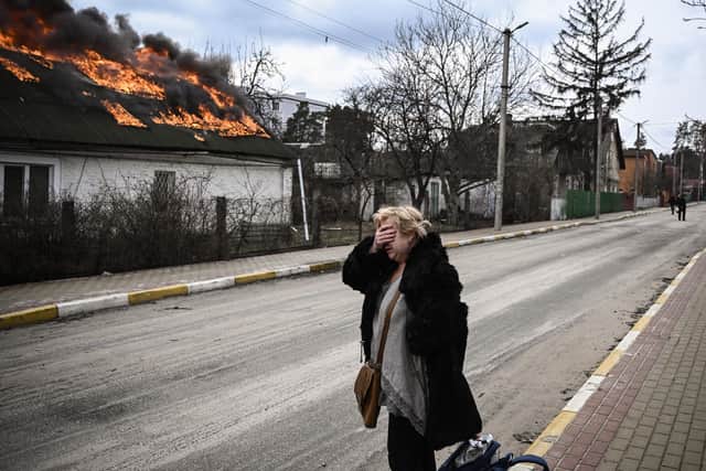 More than 1.2 million people have fled Ukraine into neighbouring countries since Russia launched its full-scale invasion (Picture: Aris Messinis/AFP via Getty Images)