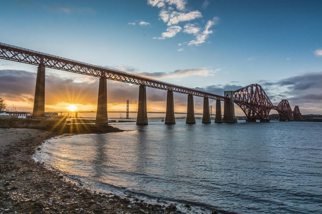 Whether its beach walks with a view of the three iconic Forth Bridges or a trip into the colourful quaint town, South Queensferry has you covered. There are many breath-taking walks in the area including a popular four-mile coastal walk to Cramond. Photo: Chris Combe, flickr