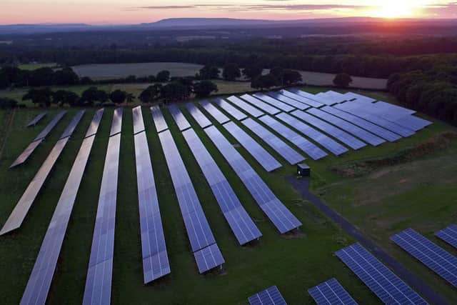 Thurrock Council have invested £604m in solar energy farms, potentially including Edinburgh's £20m loan.