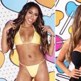 The arrival of the two new women (Afia on the left, Ekin-Su on the right) was teased at the end of Tuesday's episode. Photo: ITV / Love Island.