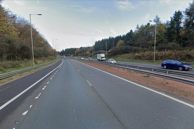 This local authority is another treacherous place for motorists, with a rate of 135.8 dangerous collisions per 100,000 people. A man was rushed to hospital in Edinburgh after a serious crash on the M8 near Livingston in West Lothian last month.