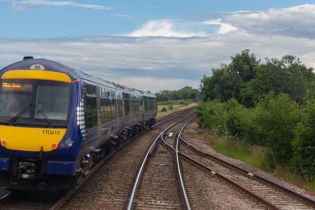 Trains travelling between Edinburgh and Dunbar have been cancelled or suspended. Picture: ScotRail
