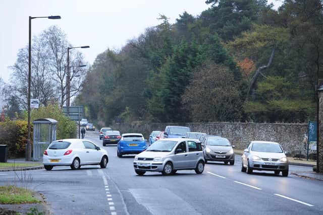 Previously, plans for traffic lights at the junction were scaled back to a pedestrian crossing.  Picture Ian Rutherford.