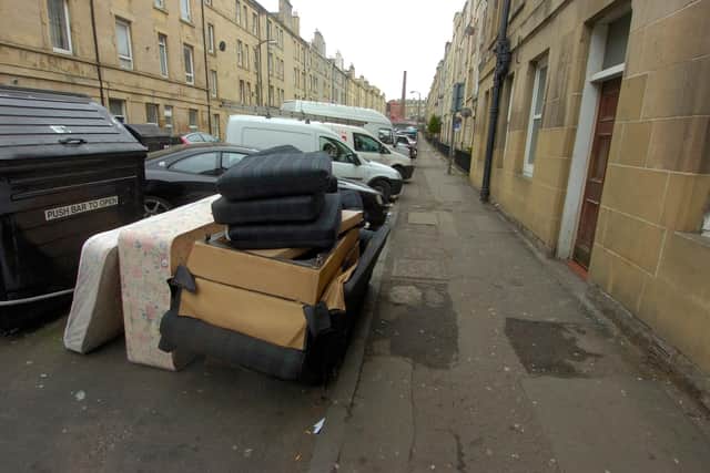 Free bulky uplifts would aim to tackle the problem of fly-tipping   Picture: Dan Phillips