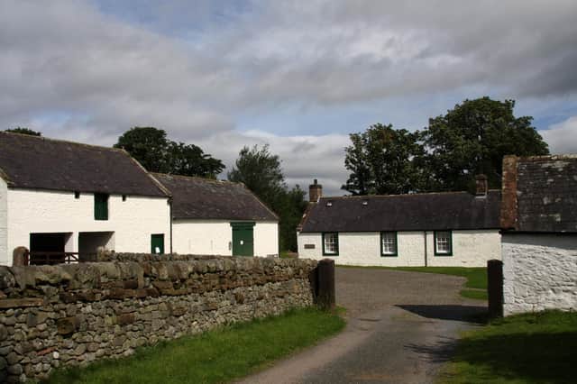 Robert Burns lived at Ellisland Farm in Dumfries and Galloway from 1788 until 1791.