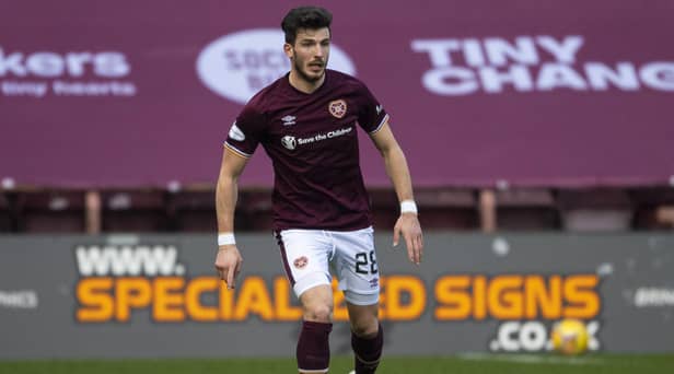 Former Hearts defender Mihai Popescu left Tynecastle Park earlier this summer. Picture: SNS