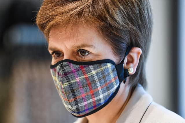 Nicola Sturgeon said the restrictions were "advice" and a "request", not a ban.